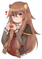 artist:temachii character:raphtalia copyright:tate_no_yuusha_no_nariagari general:1girl general:animal_ears general:blush general:brown_hair general:closed_mouth general:collar general:dated general:hands_up general:heart general:heart_hands general:long_hair general:long_sleeves general:looking_at_viewer general:purple_eyes general:raccoon_ears general:raccoon_girl general:sidelocks general:signature general:simple_background general:smile general:solo general:white_background technical:grabber // 608x855 // 75.0KB