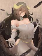 character:albedo copyright:overlord_(maruyama) tagme technical:grabber unknown:AljuneART unknown:sexy // 1500x2000 // 1.5MB