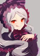 artist:sakusan_yousoeki character:shalltear_bloodfallen copyright:overlord_(maruyama) general:1girl general:bangs general:breasts general:closed_mouth general:dress general:frilled_dress general:frills general:gothic_lolita general:grey_background general:lolita_fashion general:long_hair general:looking_at_viewer general:nail_polish general:pink_nails general:pink_ribbon general:ponytail general:red_eyes general:ribbon general:silver_hair general:simple_background general:small_breasts general:smile general:solo general:tongue general:tongue_out general:upper_body general:vampire meta:commentary_request tagme technical:grabber // 724x1020 // 538.3KB