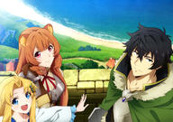 character:firo_(tate_no_yuusha_no_nariagari) character:iwatani_naofumi character:raphtalia copyright:tate_no_yuusha_no_nariagari general:animal_ears general:armor general:tagme technical:grabber // 4089x2879 // 1.2MB