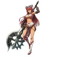 character:lupusregina_beta copyright:overlord_(maruyama) game:overlord:_mass_for_the_dead general:1girl general:solo general:yellow_eyes tagme technical:grabber unknown:Dark_Skin unknown:alternate_costume unknown:dark-skinned_female unknown:red_hair unknown:white_background // 1024x1024 // 507.6KB