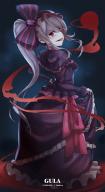 artist:mountainpig character:shalltear_bloodfallen copyright:overlord_(maruyama) general:1girl general:bonnet general:bow general:dress general:female general:frilled_dress general:frills general:gothic_lolita general:lolita_fashion general:long_hair general:looking_at_viewer general:mahou_shaojiu general:ponytail general:red_eyes general:silver_hair general:solo general:tied_hair medium:high_resolution medium:very_high_resolution tagme technical:grabber // 1918x3505 // 525.5KB