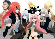 artist:sakusan_yousoeki character:dagruel character:dino_(tensei_shitara_slime_datta_ken) character:guy_crimson character:leon_cromwell character:luminous_valentine character:milim_nava character:ramirisu character:rimuru_tempest copyright:tensei_shitara_slime_datta_ken general:1other general:3girls general:4boys general:androgynous general:belt general:blonde_hair general:blue_eyes general:blue_hair general:braid general:collarbone general:dress general:facial_mark general:fairy general:fairy_wings general:fur_collar general:fur_trim general:grey_eyes general:grey_hair general:hair_between_eyes general:headband general:heterochromia general:jacket general:jewelry general:long_hair general:looking_at_viewer general:midriff general:multiple_boys general:multiple_girls general:necklace general:panties general:pink_hair general:pointy_ears general:red_eyes general:red_hair general:short_hair general:simple_background general:twintails general:underwear general:white_background general:wide-eyed general:wings general:yellow_eyes technical:grabber // 1404x994 // 1.1MB