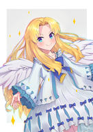 artist:wang_man character:firo_(tate_no_yuusha_no_nariagari) copyright:tate_no_yuusha_no_nariagari general:&gt;:) general:1girl general:bird_wings general:blonde_hair general:blue_bow general:blush general:bow general:closed_mouth general:collarbone general:dress general:feathered_wings general:forehead general:grey_background general:long_hair general:long_sleeves general:outline general:parted_bangs general:smile general:solo general:two-tone_background general:v-shaped_eyebrows general:very_long_hair general:white_background general:white_dress general:white_wings general:wide_sleeves general:wings meta:absurdres meta:highres meta:md5_mismatch technical:grabber // 2480x3508 // 4.1MB