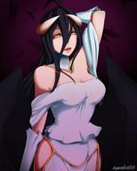 character:albedo copyright:overlord_(maruyama) tagme technical:grabber unknown:fanart unknown:waifuwednesday // 448x560 // 100.4KB