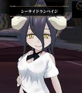 character:albedo game:overlord:_mass_for_the_dead general:chibi general:swimsuit // 952x1080 // 111.4KB