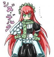 character:cz2128_delta copyright:overlord_(maruyama) general:1girl general:armor general:armored_dress general:blush general:eyepatch general:frills general:gloves general:green_eyes general:hands_on_hips general:long_hair general:long_skirt general:maid general:maid_headdress general:pink_hair general:scarf general:shoulder_armor general:simple_background general:solo metadata:artist_request metadata:translated tagme technical:grabber // 760x802 // 461.6KB