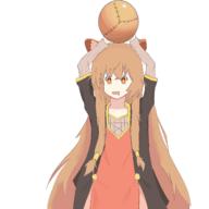 character:raphtalia copyright:tate_no_yuusha_no_nariagari general:animal_ears general:artist_request general:ball general:brown_hair general:long_hair general:raccoon_ears general:red_eyes general:star-shaped_pupils general:star_(symbol) general:symbol-shaped_pupils general:transparent_background meta:highres meta:tagme technical:grabber // 1600x1600 // 492.8KB