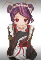 character:entoma_vasilissa_zeta copyright:overlord_(maruyama) general:1girl general:antennae general:dress general:female general:gm4271 general:insect_girl general:kimono general:maid general:maid_headdress general:purple_hair general:short_hair general:solo general:wa_maid general:wafuku general:wide_sleeves genre:monster_girl medium:simple_background tagme technical:grabber // 768x1109 // 460.2KB