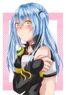 artist:pixiv_id_14245053 character:milim_nava(cosplay) character:rimuru_tempest copyright:tensei_shitara_slime_datta_ken general:1boy general:1other general:alternative_costume general:alternative_hairstyle general:androgynous general:blue_hair general:blush general:cosplay general:crossdressing general:crossplay general:embarrassed general:girly general:otoko_no_ko general:sexless general:solo general:trap general:twintails general:yellow_eyes meta:canon_genderswap meta:rule_63 meta:tagme technical:grabber // 568x811 // 367.7KB