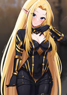 artist:nassss character:alpha_(kage_no_jitsuryokusha_ni_naritakute!) copyright:kage_no_jitsuryokusha_ni_naritakute! general:1girl general:artist_name general:black_bodysuit general:blonde_hair general:blue_eyes general:bodysuit general:breasts general:cleavage general:elf general:hand_on_own_chest general:large_breasts general:long_hair general:pointy_ears general:smile general:solo general:twitter_username general:v-shaped_eyebrows meta:absurdres meta:highres technical:grabber // 2481x3507 // 3.7MB