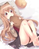 artist:usagimiko character:raphtalia copyright:tate_no_yuusha_no_nariagari general:1girl general:animal_ear_fluff general:animal_ears general:ass general:ball general:bare_legs general:barefoot general:bed_sheet general:between_legs general:biting general:brown_dress general:brown_eyes general:brown_hair general:brown_sweater general:closed_mouth general:cuffs general:dress general:fingernails general:hair_between_eyes general:knees_up general:legs general:long_hair general:long_sleeves general:lying general:on_back general:pillow general:raccoon_ears general:raccoon_girl general:raccoon_tail general:ribbed_sweater general:sleeveless general:sleeveless_dress general:sleeves_past_wrists general:soles general:solo general:sweater general:tail general:tail_between_legs general:tail_biting general:very_long_hair meta:commentary_request technical:grabber // 800x1000 // 649.6KB