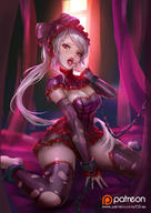 artist:cglas character:shalltear_bloodfallen copyright:overlord_(maruyama) general:1girls general:big_breasts general:bondage general:bound general:bow general:breasts general:busty general:chains general:cleavage general:clothed general:corset general:curvy general:fangs general:female general:female_only general:hairbow general:kneeling general:legs_spread general:long_hair general:manacles general:open_mouth general:red_eyes general:red_lips general:red_lipstick general:shackles general:skirt general:solo general:spread_legs general:text general:thick_thighs general:thighs general:tongue general:vampire general:voluptuous general:white_hair general:wide_hips metadata:patreon metadata:url metadata:watermark tagme technical:grabber // 842x1191 // 125.9KB