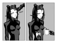 artist:drawfag character:pcell copyright:blame! general:4chan general:coffee general:coffee_mug general:lactation general:meme title:coffe_maker // 1218x929 // 382.6KB