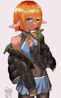 character:aura_bella_fiora character:mare_bello_fiore copyright:overlord_(maruyama) general:1girl general:blonde_hair general:dark_elf general:highres general:pointy_ears tagme technical:grabber unknown:1boy unknown:artist_request unknown:blue_eyes unknown:bodysuit unknown:crossdressing unknown:elf unknown:green_eyes unknown:heterochromia unknown:jacket // 1050x1684 // 1.2MB