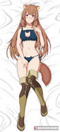 artist:lepsaart_(lepsa) character:raphtalia copyright:tate_no_yuusha_no_nariagari general:1girl general:animal_ears general:bed_sheet general:blue_bra general:blue_panties general:blue_ribbon general:blush general:boots general:bra general:breasts general:brown_footwear general:brown_hair general:cat_cutout general:cat_ear_panties general:cat_lingerie general:cleavage general:cleavage_cutout general:closed_mouth general:clothing_cutout general:collarbone general:dakimakura_(medium) general:frilled_bra general:frills general:from_above general:full_body general:hair_tubes general:hand_on_lap general:long_hair general:looking_at_viewer general:meme_attire general:navel general:panties general:patreon_logo general:purple_eyes general:raccoon_ears general:raccoon_girl general:raccoon_tail general:ribbon general:shiny_skin general:side-tie_panties general:small_breasts general:smile general:solo general:tail general:thigh_boots general:thighhighs general:underwear general:underwear_only general:very_long_hair general:watermark meta:absurdres meta:highres technical:grabber // 2271x4961 // 1.8MB