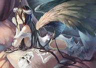 artist:avamone character:albedo copyright:overlord_(maruyama) general:black_hair general:bones general:demon general:dress general:horns general:long_hair general:skull general:wings general:yellow_eyes tagme technical:grabber // 1500x1060 // 670.2KB