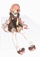 artist:so-bin character:cz2128_delta copyright:overlord_(maruyama) general:1girl general:dress general:epaulettes general:full_body general:hair_ornament general:hairclip general:headband general:long_hair general:mary_janes general:pink_hair general:ribbon general:scarf general:shoes general:sitting general:sketch general:solo general:thighhighs general:very_long_hair general:white_legwear general:wrist_cuffs general:yellow_eyes general:zettai_ryouiki tagme technical:grabber // 800x1131 // 773.9KB