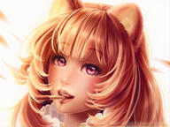 artist:temerohimitaki character:raphtalia copyright:tate_no_yuusha_no_nariagari general:1girl general:animal_ear_fluff general:animal_ears general:artist_name general:brown_hair general:deviantart_username general:eyelashes general:food general:food_in_mouth general:high_collar general:instagram_username general:lips general:long_hair general:looking_at_viewer general:open_mouth general:pocky general:pocky_in_mouth general:portrait general:raccoon_ears general:raccoon_girl general:red_eyes general:smile general:solo general:teeth general:twitter_username general:upper_teeth_only general:white_background meta:commentary meta:english_commentary meta:highres technical:grabber // 1920x1440 // 606.0KB