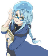 artist:noerue1219 character:rimuru_tempest copyright:tensei_shitara_slime_datta_ken general:1other general::d general:adjusting_eyewear general:androgynous general:bespectacled general:blue-framed_eyewear general:blue_cape general:blue_hair general:blue_ribbon general:book general:bracelet general:braid general:braided_ponytail general:cape general:dual_persona general:floating_hair general:fur-trimmed_cape general:fur_trim general:glasses general:hair_ribbon general:holding general:jewelry general:long_hair general:looking_at_viewer general:open_mouth general:ribbon general:simple_background general:single_braid general:slime_(creature) general:smile general:white_background general:yellow_eyes meta:absurdres meta:bad_id meta:bad_pixiv_id meta:highres technical:grabber // 2750x3200 // 2.1MB