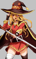 character:evileye copyright:kono_subarashii_sekai_ni_shukufuku_wo! copyright:overlord_(maruyama) general:1girl general:blonde_hair general:cosplay general:highres general:solo tagme technical:grabber unknown:artist_request unknown:megumin_(cosplay) unknown:red_eyes // 1032x1684 // 1.0MB