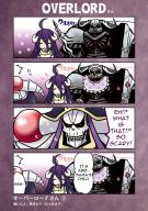 artist:mizuki_maya character:ainz_ooal_gown character:albedo copyright:overlord_(maruyama) general:ahoge general:horns general:long_hair general:purple_hair general:warrior medium:4koma medium:comic meta:hard_translated meta:translated tagme technical:grabber // 516x729 // 115.7KB