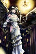 artist:jeffrey10 character:albedo copyright:overlord_(maruyama) general:1girl general:black_hair general:dress general:elbow_gloves general:gloves general:holding general:indoors general:long_hair general:looking_at_viewer general:solo general:white_dress general:white_gloves general:yellow_eyes meta:absurdres meta:highres tagme technical:grabber // 3543x5314 // 1.1MB