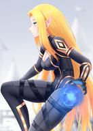 artist:takata character:alpha_(kage_no_jitsuryokusha_ni_naritakute!) copyright:kage_no_jitsuryokusha_ni_naritakute! general:1girl general:artist_name general:black_bodysuit general:blonde_hair general:blue_eyes general:blurry general:blurry_background general:bodysuit general:breasts general:cleavage general:covered_navel general:cowboy_shot general:elf general:energy_ball general:eyebrows_hidden_by_hair general:gold_trim general:grey_background general:large_breasts general:long_hair general:pointy_ears general:profile general:sidelocks general:solo general:thigh_strap general:very_long_hair meta:absurdres meta:commentary meta:highres technical:grabber // 2790x3922 // 4.1MB