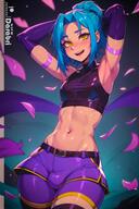 artist:darabri character:rimuru_tempest copyright:patreon copyright:tensei_shitara_slime_datta_ken general:1boy general:abstract_background general:armpits general:arms_behind_head general:blue_hair general:bulge general:cute general:femboy general:feminine_male general:girly general:looking_at_viewer general:navel general:open_mouth general:otoko_no_ko general:ponytail general:shorts general:teeth general:thighhighs general:thighs general:thin_waist general:toned general:trap general:yaoi general:yellow_eyes meta:absurd_res meta:ai_generated meta:logo meta:patreon_logo technical:grabber // 2660x4000 // 513.4KB