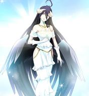 character:albedo copyright:overlord_(maruyama) general:1girl general:ahoge general:bare_shoulders general:breasts general:cleavage general:gradient general:gradient_background general:green_eyes general:hip_vent general:horns general:long_hair general:looking_at_viewer general:purple_hair general:screencap general:smile general:solo general:standing general:very_long_hair general:wings metadata:highres tagme technical:grabber // 1280x1392 // 250.5KB