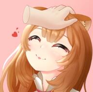 artist:quitjoyy character:raphtalia copyright:tate_no_yuusha_no_nariagari general:1girl general::3 general:animal_ear_fluff general:animal_ears general:brown_hair general:closed_eyes general:closed_mouth general:disembodied_hand general:eyelashes general:facing_viewer general:hair_between_eyes general:headpat general:heart general:high_collar general:light_blush general:long_hair general:neck_ribbon general:pink_background general:portrait general:raccoon_ears general:raccoon_girl general:red_ribbon general:ribbon general:smile general:solo general:tongue general:tongue_out meta:absurdres meta:commentary meta:english_commentary meta:highres meta:variant_set technical:grabber // 5852x5798 // 10.8MB