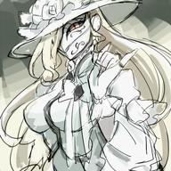 artist:notoro character:shalltear_bloodfallen copyright:overlord_(maruyama) general:alternate_costume general:alternate_hairstyle general:blonde_hair general:dress general:flower general:hat general:long_hair general:mask general:ribbon metadata:lowres tagme technical:grabber // 500x500 // 296.5KB