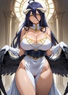 character:albedo copyright:overlord_(maruyama) general:1girls general:big_breasts general:black_hair general:breasts general:cameltoe general:clothed general:clothed_female general:clothing general:curvaceous general:curves general:curvy general:curvy_body general:curvy_female general:curvy_figure general:curvy_hips general:demon general:demon_girl general:demon_horns general:eyebrows general:eyelashes general:female general:female_only general:horns general:huge_breasts general:light-skinned_female general:light_skin general:looking_at_viewer general:pale-skinned_female general:pale_skin general:seductive general:seductive_look general:seductive_smile general:solo general:solo_female general:succubus general:succubus_horns general:thick_thighs general:thighs general:white_skin general:wings general:yellow_eyes meta:ai_generated technical:grabber // 1248x1728 // 2.0MB