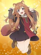 character:raphtalia copyright:tate_no_yuusha_no_nariagari general:1girl general:animal_ear_fluff general:animal_ears general:blunt_bangs general:boots general:brown_hair general:child general:collar general:cuffs general:jumping general:long_hair general:official_art general:open_mouth general:purple_eyes general:raccoon_ears general:raccoon_girl general:raccoon_tail general:scabbard general:sheath general:sidelocks general:slave_tattoo general:smile general:sword general:tail general:tattoo general:very_long_hair general:weapon meta:highres technical:grabber // 1327x1804 // 233.2KB