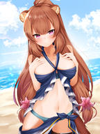 artist:lancheu character:raphtalia copyright:tate_no_yuusha_no_nariagari general:animal_ears general:bikini general:garter general:swimsuits general:tail technical:grabber // 3000x4000 // 6.6MB