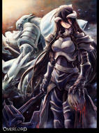 artist:user_xgpy8228 character:albedo character:cocytus_(overlord) copyright:overlord_(maruyama) general:1boy general:1girl general:armor general:axe general:battlefield general:black_armor general:black_hair general:black_pants general:blood general:blood_on_weapons general:blue_eyes general:boobplate general:breastplate general:breasts general:corpse general:death general:decapitated_head general:decapitation general:demon_horns general:disembodied_head general:dripping_blood general:facing_viewer general:faulds general:female general:full_armor general:gauntlets general:greaves general:grey_hair general:hair_between_eyes general:hammer general:holding general:holding_axe general:holding_head general:holding_weapon general:horns general:insect_boy general:large_breasts general:long_hair general:looking_away general:male general:pants general:pauldron general:purple_hair general:severed_head general:shoulder_armor general:slit_pupils general:spaulders general:standing general:title general:very_long_hair general:waist_cape general:weapon general:yellow_eyes genre:guro medium:high_resolution medium:signature meta:extreme_content tagme technical:grabber // 987x1332 // 466.0KB