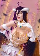 artist:larochefort11 character:albedo general:cosplay // 1470x2048 // 336.5KB