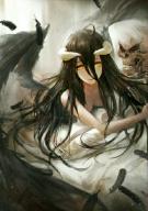 character:albedo copyright:overlord_(maruyama) general:1girl general:dakimakura_(object) general:feather general:female general:female_only general:horns general:long_hair general:nude general:solo general:wings general:yellow_eyes metadata:tagme tagme technical:grabber // 1131x1600 // 1.5MB