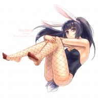 artist:aken character:narberal_gamma copyright:overlord_(maruyama) general:1girl general:animal_ears general:bare_shoulders general:black_hair general:bunny_ears general:bunny_tail general:bunnysuit general:feet general:fishnet_pantyhose general:fishnets general:grey_eyes general:leotard general:long_legs general:pantyhose general:ponytail general:soles general:solo general:tail tagme technical:grabber // 1000x1000 // 518.6KB