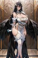 character:albedo copyright:overlord_(maruyama) general:1girls general:alternate_breast_size general:black_hair general:cleavage general:demon_girl general:horns general:huge_breasts general:long_hair general:succubus meta:ai_generated technical:grabber // 2592x3912 // 8.6MB