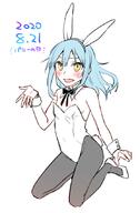 artist:mikoto_kei character:rimuru_tempest copyright:tensei_shitara_slime_datta_ken general:1other general:androgynous general:blue_hair general:blush general:bunny_costume general:bunny_ears general:bunny_girl general:bunnysuit general:cosplay general:cute general:embarrassed general:female general:girly general:looking_at_viewer general:stockings general:yellow_eyes meta:canon_genderswap meta:genderswap_(mtf) meta:rule_63 technical:grabber // 558x851 // 141.6KB