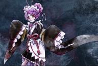 artist:kyuutou_(kyuutouryuu) character:entoma_vasilissa_zeta copyright:overlord_(maruyama) general:antennae general:apron general:double_bun general:fangs general:japanese_clothes general:kimono general:maid general:maid_apron general:maid_headdress general:mary_janes general:monster_girl general:purple_hair general:red_eyes general:seal general:shoes general:sleeves_past_wrists tagme technical:grabber // 1092x742 // 982.9KB