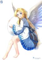 artist:chinchongcha character:firo_(tate_no_yuusha_no_nariagari) copyright:tate_no_yuusha_no_nariagari general:1girl general::d general:artist_name general:barefoot general:bird_wings general:blonde_hair general:blue_eyes general:blue_ribbon general:blush general:dress general:egg general:feathered_wings general:full_body general:hair_intakes general:long_hair general:long_sleeves general:looking_at_viewer general:open_mouth general:ribbon general:short_dress general:simple_background general:smile general:solo general:very_long_hair general:white_background general:white_dress general:white_wings general:wings meta:bad_id meta:bad_pixiv_id meta:highres technical:grabber // 1061x1500 // 1.1MB