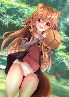 artist:kuga_zankurou character:raphtalia copyright:tate_no_yuusha_no_nariagari general:1girl general:aged_down general:animal_ears general:artist_name general:ball general:brown_hair general:cowboy_shot general:crossed_bangs general:dress general:grey_sweater general:hair_ornament general:long_hair general:long_sleeves general:panties general:pantyshot general:pinafore_dress general:raccoon_ears general:raccoon_girl general:raccoon_tail general:red_eyes general:ribbed_shirt general:shirt general:short_dress general:sleeveless general:sleeveless_dress general:smile general:solo general:sweater general:tail general:underwear general:white_panties meta:highres technical:grabber // 1447x2047 // 2.2MB