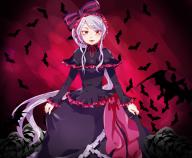 artist:suzu0914 character:shalltear_bloodfallen copyright:overlord_(maruyama) general:1girl general:bonnet general:bow general:dress general:female general:frilled_dress general:frills general:gothic_lolita general:lolita_fashion general:long_hair general:long_sleeves general:looking_at_viewer general:red_eyes general:silver_hair general:solo general:standing medium:high_resolution tagme technical:grabber // 1500x1236 // 1.1MB