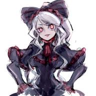 artist:notoro character:shalltear_bloodfallen copyright:overlord_(maruyama) general:1girl general:bangs general:black_dress general:bow general:breasts general:dress general:eyebrows_visible_through_hair general:frilled_dress general:frilled_skirt general:frilled_sleeves general:frills general:gothic_lolita general:lolita_fashion general:long_hair general:looking_at_viewer general:medium_breasts general:ponytail general:red_eyes general:sidelocks general:silver_hair general:skirt general:slit_pupils general:solo general:tsurime general:two-tone_dress general:vampire general:very_long_hair tagme technical:grabber // 600x600 // 406.7KB