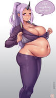 artist:kipteitei character:shion_(tensei_shitara_slime_datta_ken) copyright:tensei_shitara_slime_datta_ken general:bbw general:belly_overhang general:big_belly general:big_butt general:big_female general:blush general:blushing general:chubby general:chubby_female general:embarrassed general:fat general:fat_ass general:fat_female general:fat_fetish general:fat_girl general:fat_woman general:fatty general:horn general:large_female general:obese general:obese_female general:overweight general:overweight_female general:pig general:plump general:pork_chop general:thick_thighs general:tubby general:weight_gain meta:speech_bubble technical:grabber // 828x1456 // 469.4KB