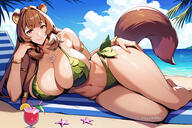 artist:illumaru character:raphtalia copyright:tate_no_yuusha_no_nariagari general:1girls general:animal_ears general:bangs general:beach general:bikini general:breasts general:brown_hair general:chubby general:closed_mouth general:curvaceous general:curvy general:curvy_body general:curvy_female general:curvy_figure general:female general:female_focus general:female_only general:hair_ornament general:large_breasts general:laying_on_side general:leaf general:leaf_bikini general:looking_at_viewer general:pink_eyes general:ponytail general:raccoon_ears general:raccoon_tail general:slightly_chubby general:smile general:solo general:swimsuit general:tail general:thick_thighs general:voluptuous general:voluptuous_female general:wide_hips meta:2024 meta:ai_generated meta:detailed meta:hi_res meta:highres meta:patreon_username meta:stable_diffusion technical:grabber // 3456x2304 // 1.1MB