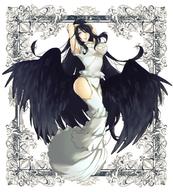 character:albedo copyright:overlord_(maruyama) general:1girl general:amacsa general:black_hair general:black_wings general:breasts general:demon_girl general:demon_horns general:dress general:feathered_wings general:female general:female_only general:female_solo general:gloves general:hip_vent general:horns general:large_breasts general:long_hair general:solo general:white_dress general:white_gloves general:wings general:yellow_eyes tagme technical:grabber // 712x792 // 184.4KB