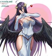 artist:gtunver character:albedo copyright:overlord_(maruyama) general:1girl general:female general:female_only general:fully_clothed general:horns general:long_hair general:purple_hair general:solo general:very_long_hair general:wings general:yellow_eyes metadata:2015 metadata:tagme tagme technical:grabber // 861x928 // 183.3KB